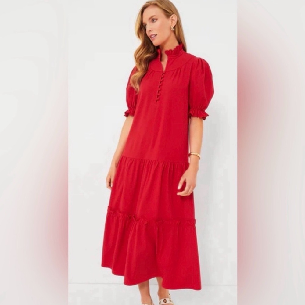 Red Selena Maxi Dress Pomander Place Tuckernuck